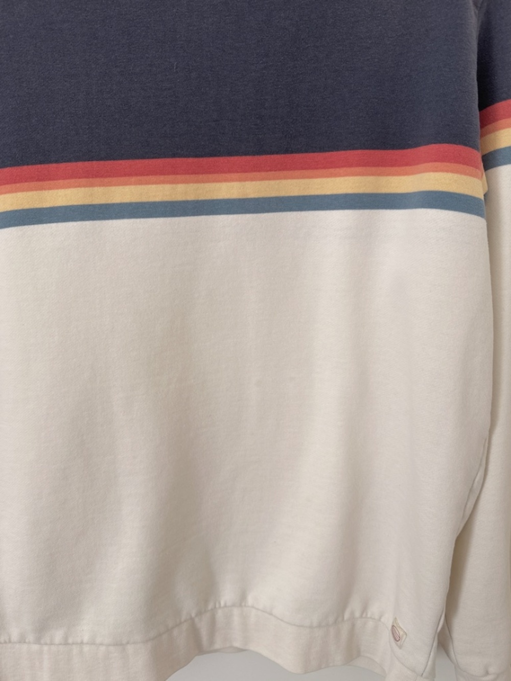 Marine Layer Sunset Stripe Sweatshirt Medium - Picture 5 of 5